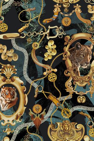 链条印花华亿平台图片