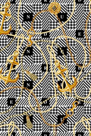 几何印花华亿平台图片