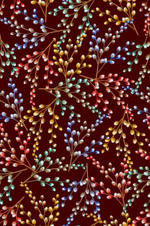 植物印花华亿平台图片