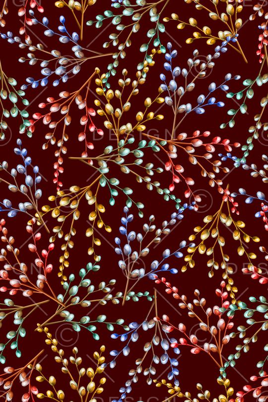 植物印花华亿平台图片