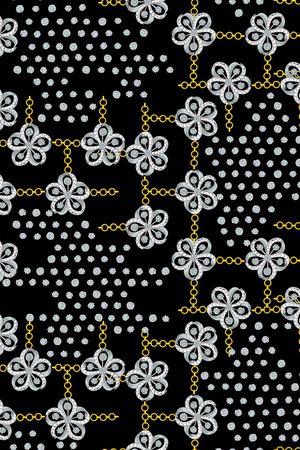 连衣裙印花华亿平台图片