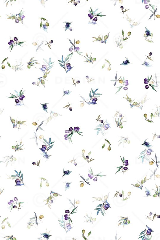 清爽底花卉印花华亿平台图片