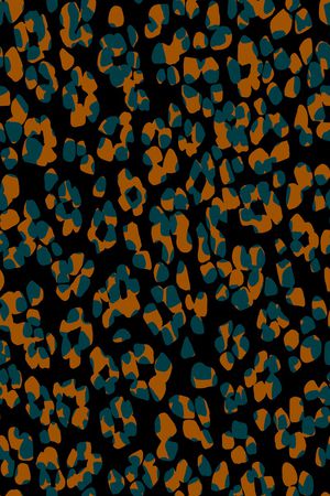 几何花卉印花华亿平台图片