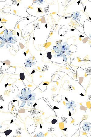 几何印花华亿平台图片