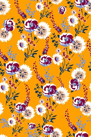 绿植树叶印花华亿平台图片