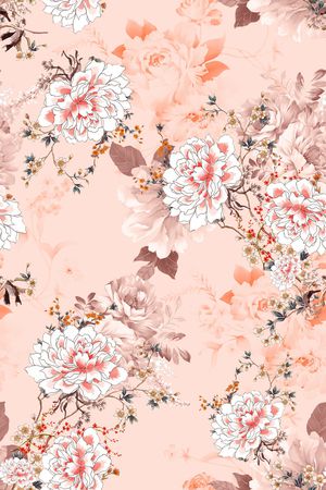 绿植树叶印花华亿平台图片