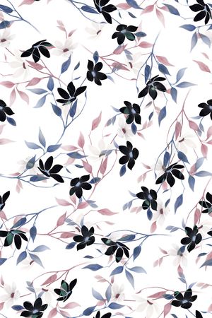 绿植树叶印花华亿平台图片