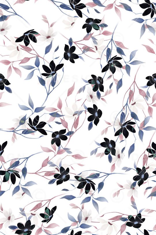 绿植树叶印花华亿平台图片