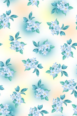 绿植树叶印花华亿平台图片