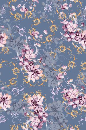 绿植树叶印花华亿平台图片