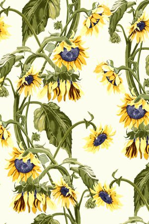 花卉蝴蝶印花华亿平台图片