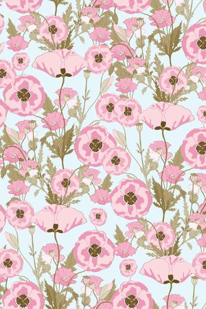 花卉蝴蝶印花华亿平台图片