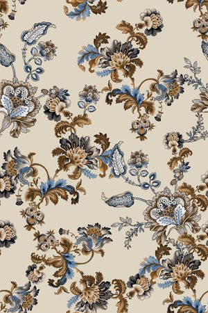 真丝印花华亿平台图片