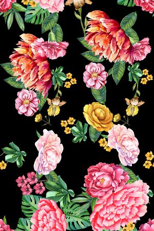 水彩印花华亿平台图片