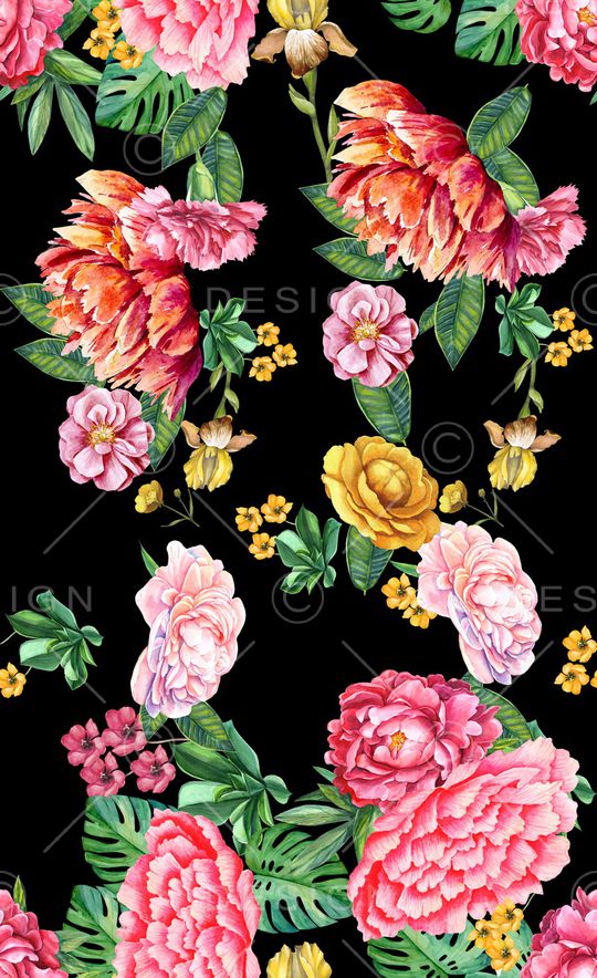 水彩印花华亿平台图片