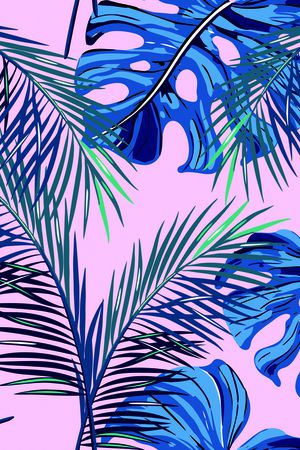 绿植树叶印花华亿平台图片