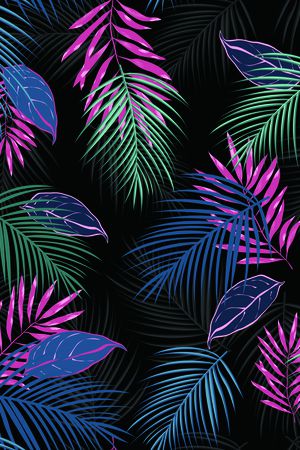 绿植树叶印花华亿平台图片