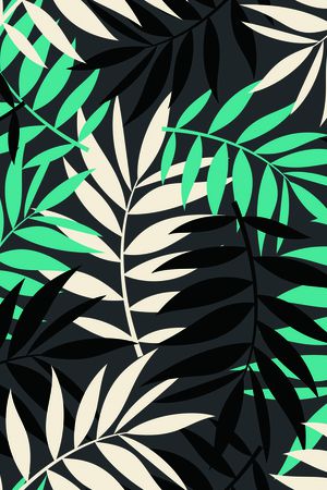 绿植树叶印花华亿平台图片