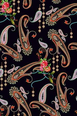 民族风印花华亿平台图片