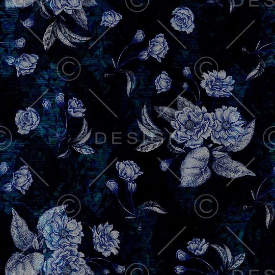 绿植树叶印花华亿平台图片