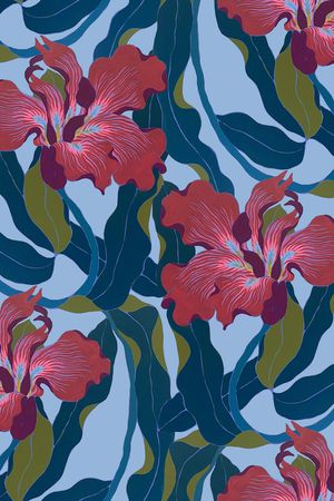 向日葵印花华亿平台图片