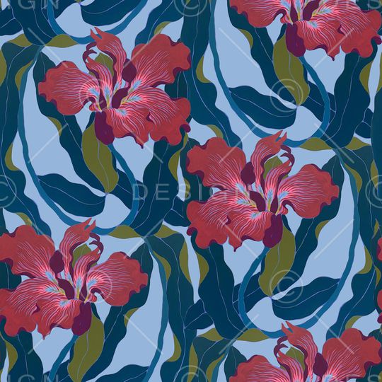 向日葵印花华亿平台图片