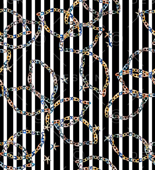 连衣裙印花华亿平台图片