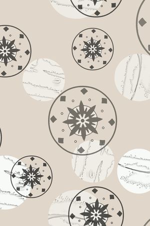 几何印花华亿平台图片