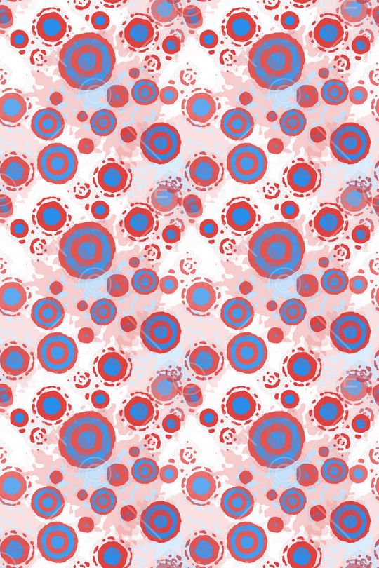 圆形印花华亿平台图片