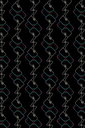 几何印花华亿平台图片