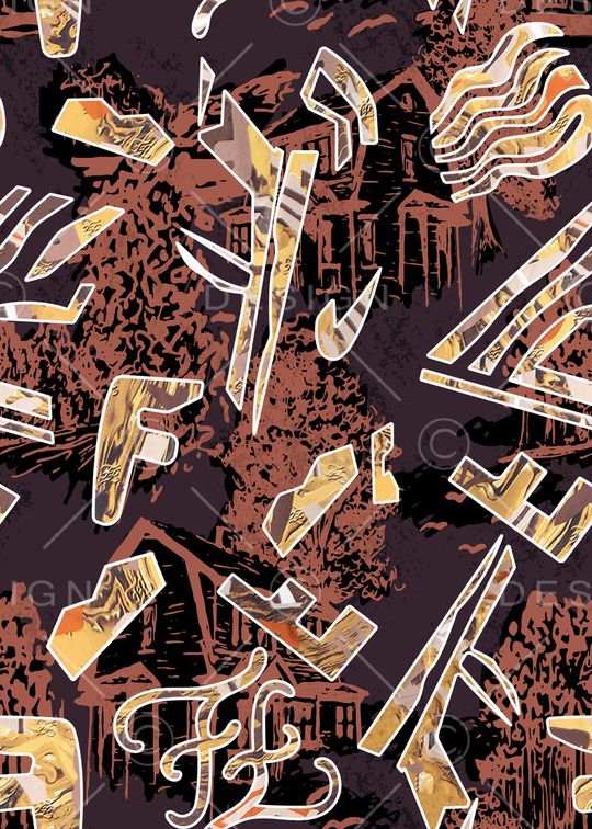 几何印花华亿平台图片