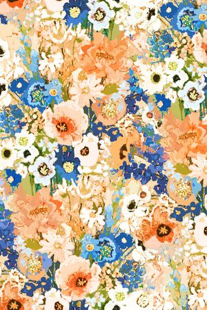 虞美人印花华亿平台图片