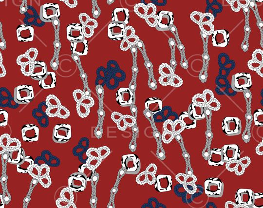 连衣裙印花华亿平台图片