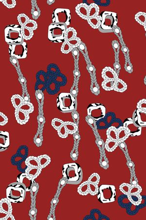 连衣裙印花华亿平台图片