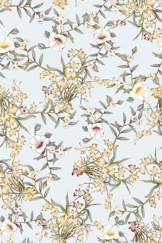 绿植树叶印花华亿平台图片