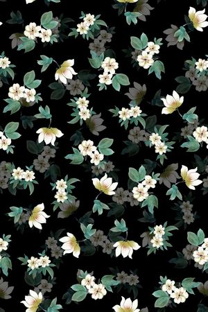 绿植树叶印花华亿平台图片