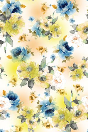 水彩印花华亿平台图片