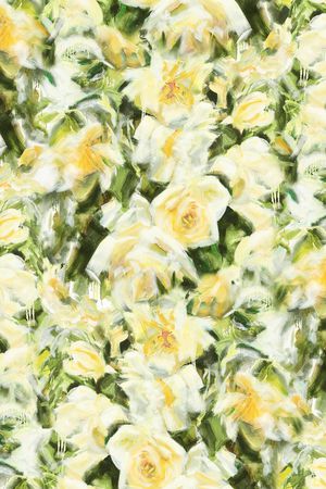 玫瑰花印花华亿平台图片