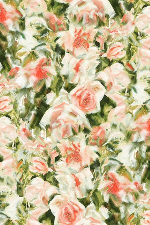 玫瑰花印花华亿平台图片