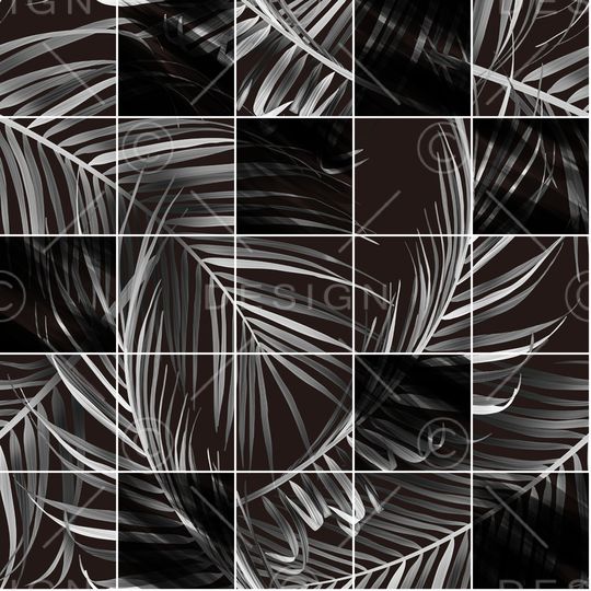 黑白华亿平台印花华亿平台图片