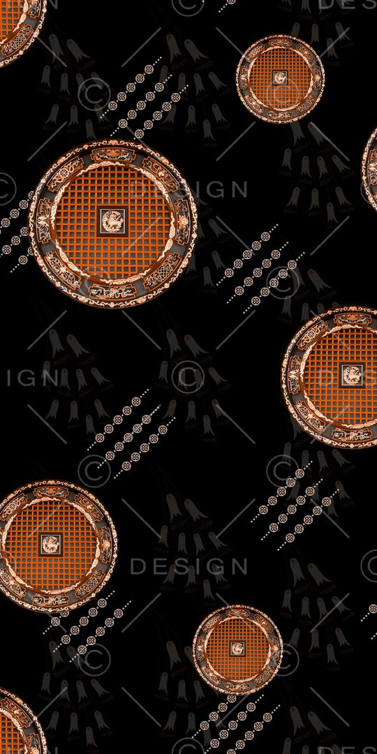 几何印花华亿平台图片