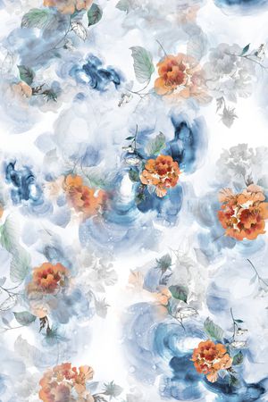 水彩印花华亿平台图片