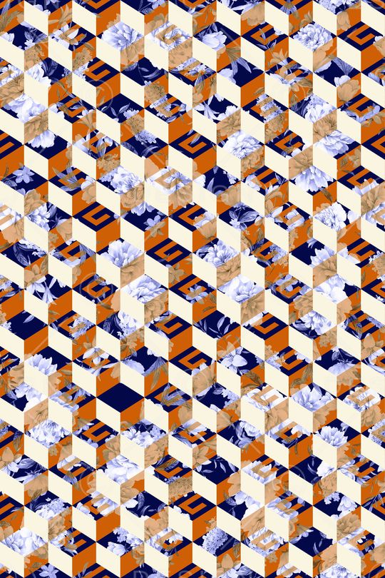 绿植树叶印花华亿平台图片