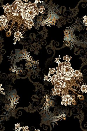 大牌风印花华亿平台图片