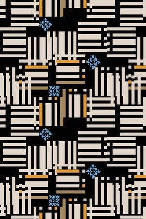 几何印花华亿平台图片