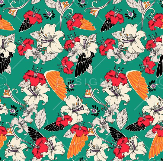 翅膀印花华亿平台图片