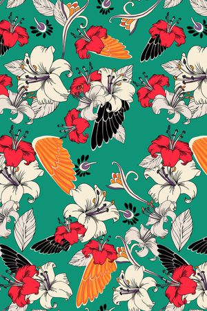 翅膀印花华亿平台图片