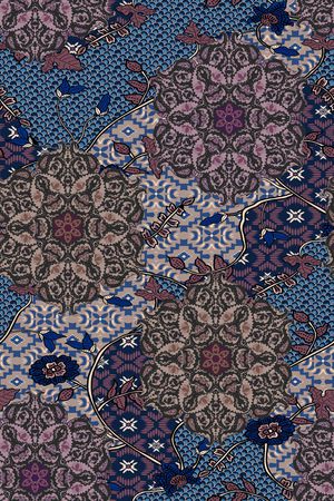 民族风印花华亿平台图片