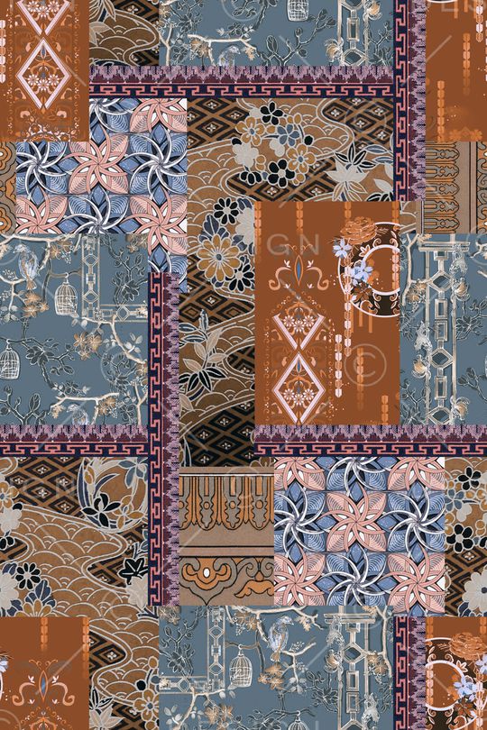 民族风印花华亿平台图片