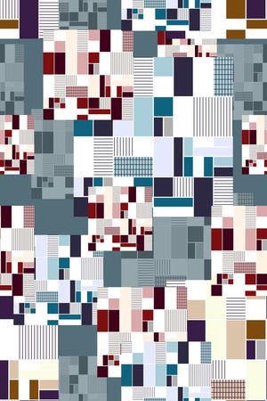 几何印花华亿平台图片